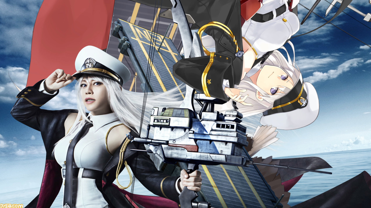 アズールレーン 誕生3周年記念新cmが公開 西川貴教さんが 海を駆ける美少女 に変身してシャウト ファミ通 Com