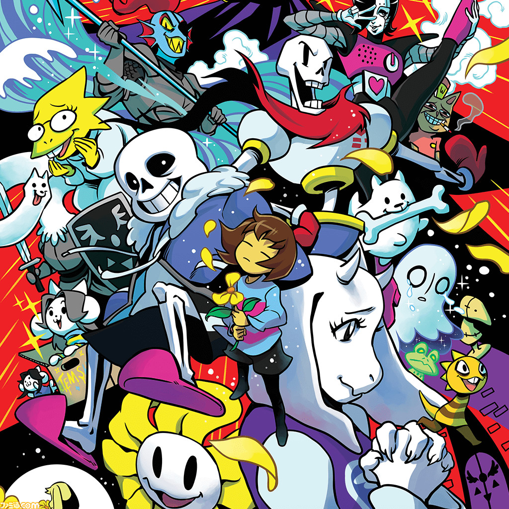 Undertale 誕生5周年記念 ブラスターのピンバッジや5周年記念ポスターなど最新グッズ5種が発売 オリジナルtシャツ パーカーの予約受付もスタート ファミ通 Com