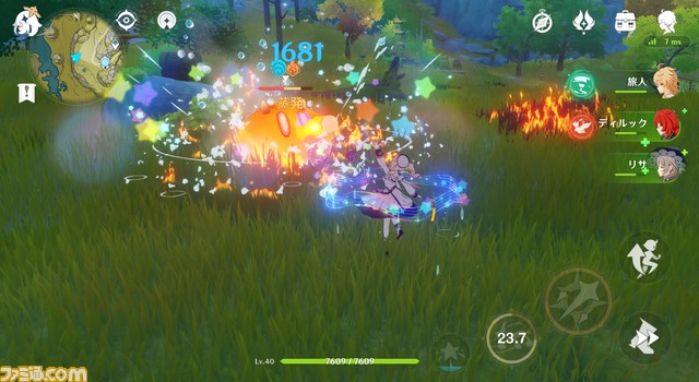 『原神』自然のエネルギー“元素”を駆使した爽快感抜群のアクションで敵を蹴散らせ！