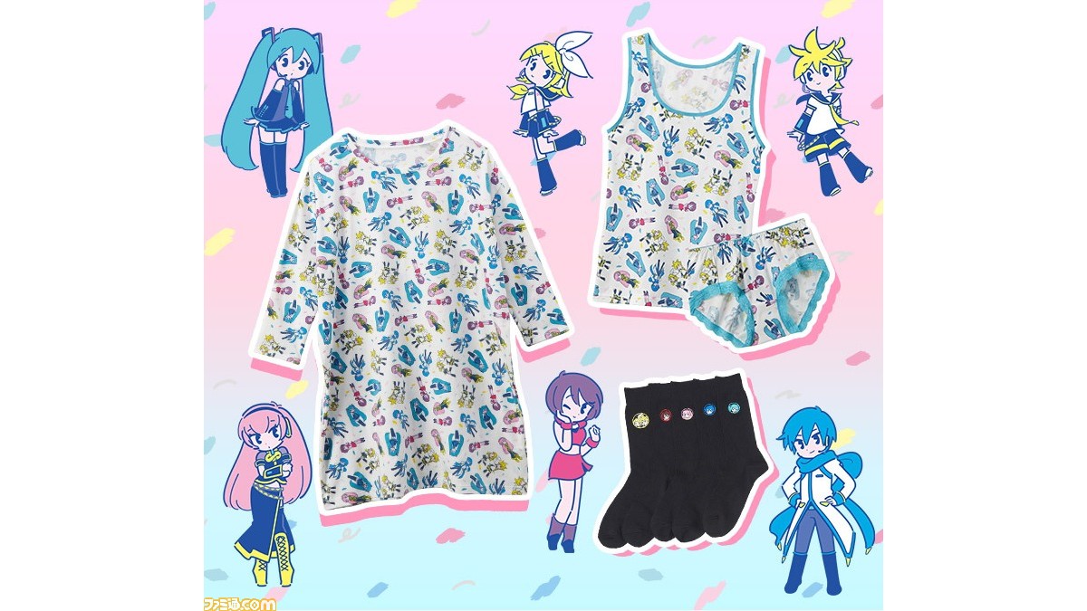 初音ミクとニッセンがコラボ ルームワンピースやショーツなどが本日 9 23 より予約販売スタート ファミ通 Com 初音ミクとニッセンがコラボ ルームワンピースやショーツなどが本日 9 23 より予約販売スタート ファミ通 Com