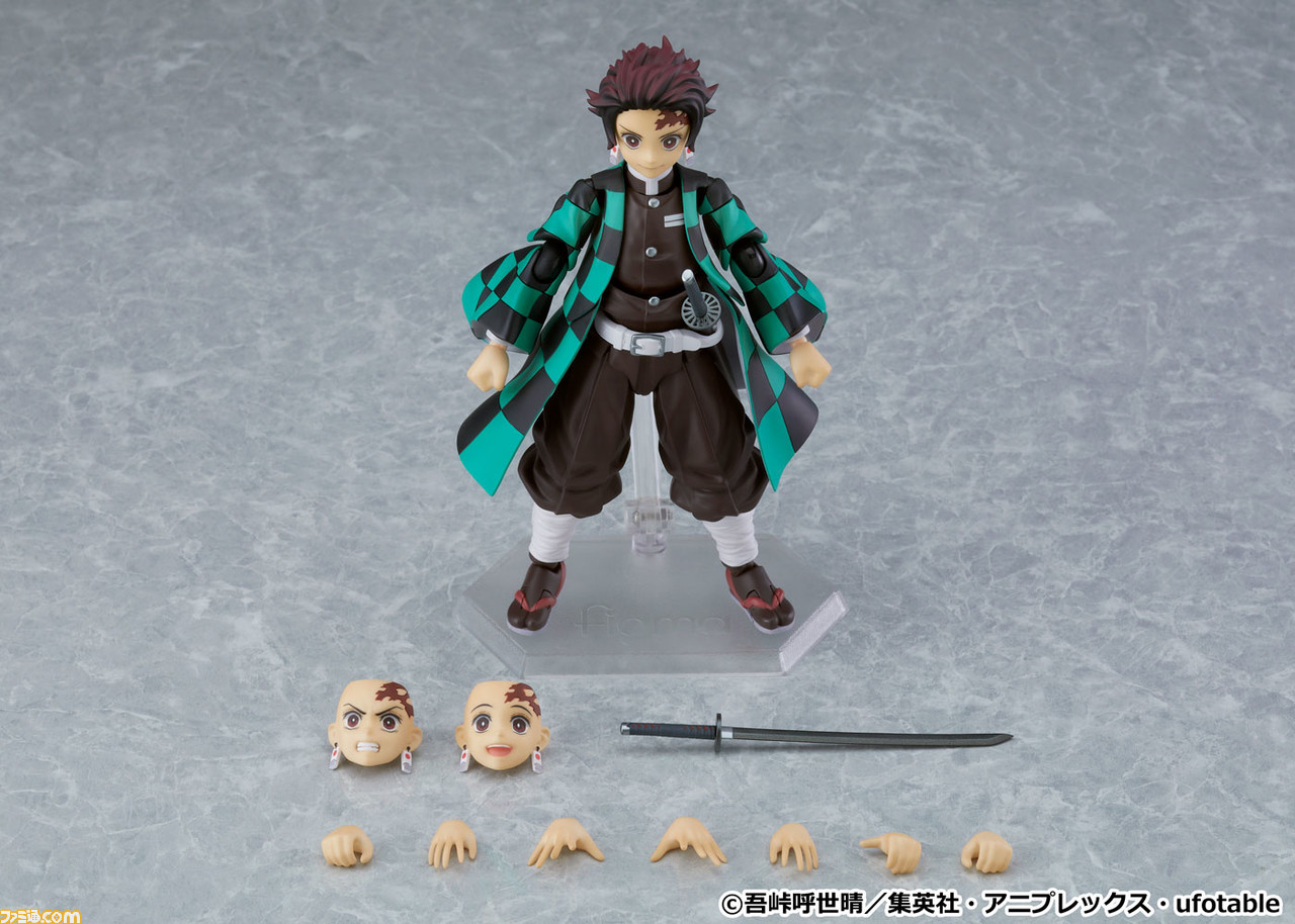 鬼滅の刃』竈門炭治郎がアクションフィギュアfigmaシリーズに