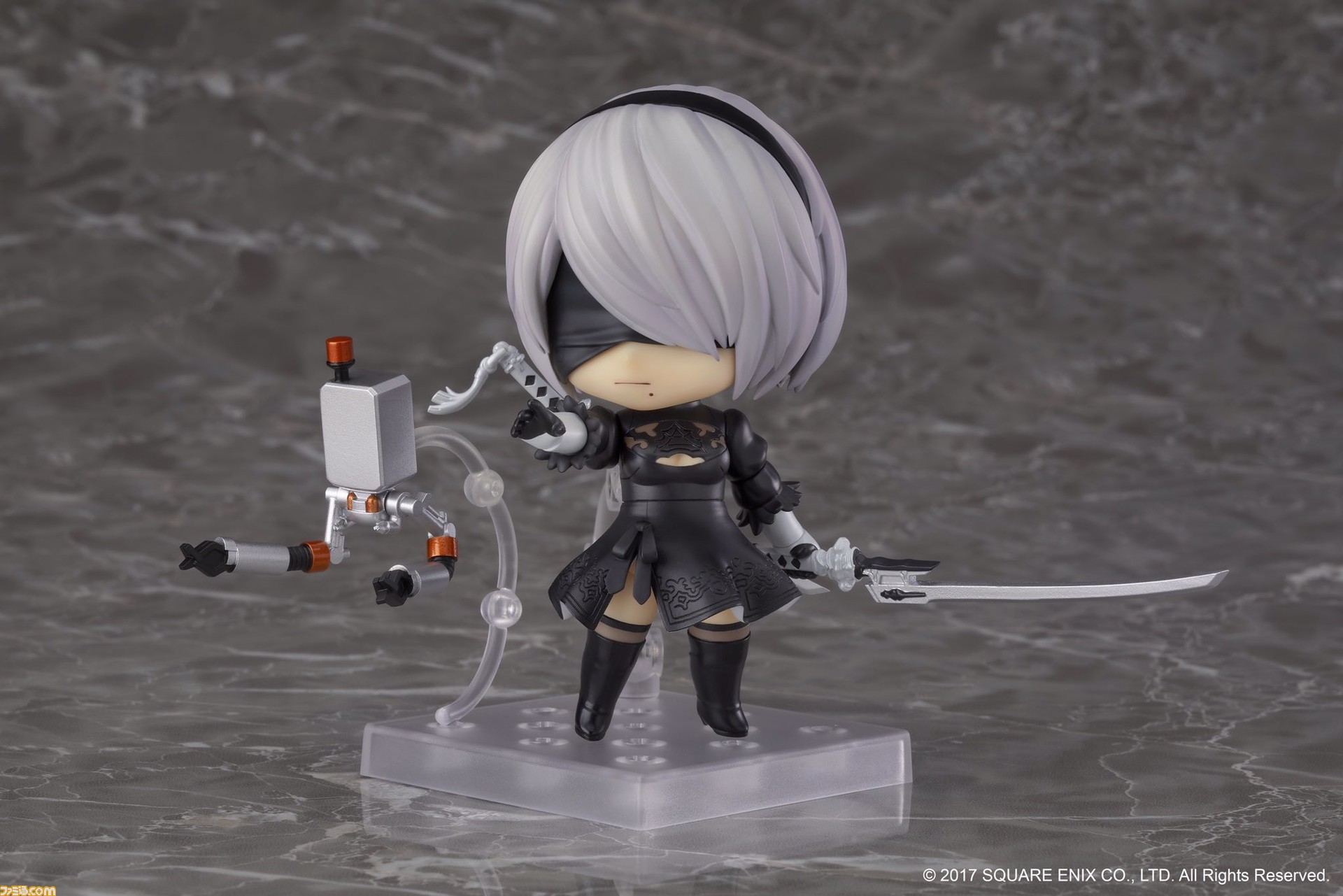 ニーア オートマタ』の2B（ヨルハ二号B型）がねんどろいどに。9月29日