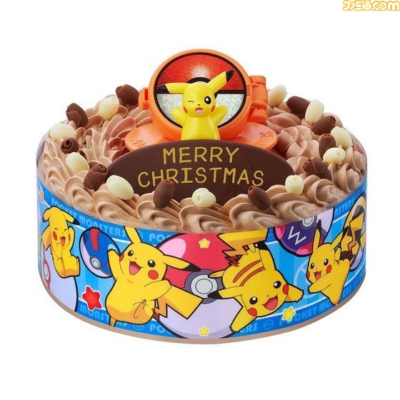 ポケモン ピカチュウのマスコットとモンスターボールを飾ったクリスマスケーキが予約受付中 ゲーム エンタメ最新情報のファミ通 Com