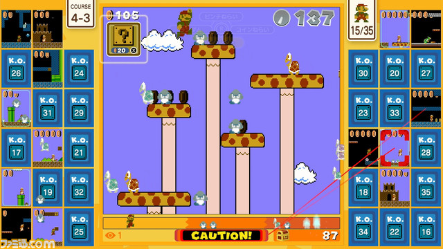 『スーパーマリオ 35』10月1日配信開始。バトルロワイヤル×マリオで1位を目指せ!