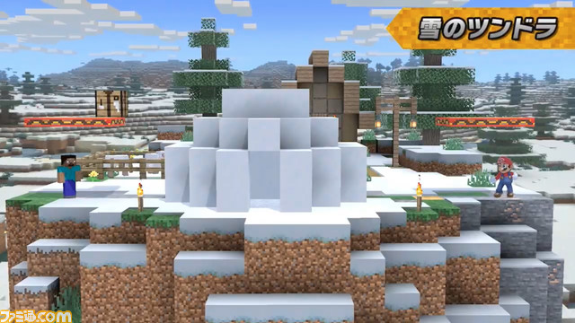 『スマブラSP』、『マイクラ』スティーブ/アレックス10月14日配信決定。採掘&クラフトで道具を作りながら戦うファイター