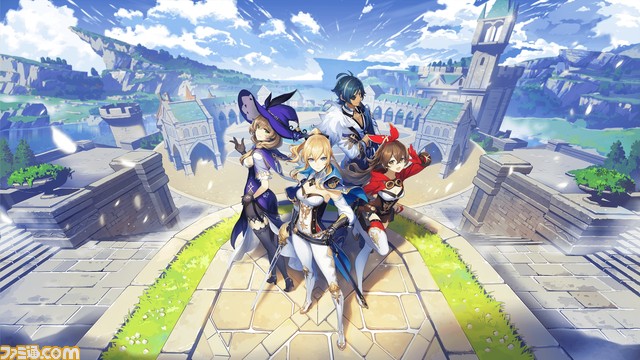 『原神』20人以上のキャラクターが登場、多彩な能力を使い分けて独自のプレイスタイルを模索しよう！