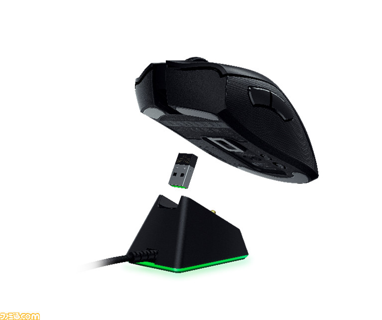 ゲーミングマウス『Razer DeathAdder V2 Pro』の充電ドック同梱版が10