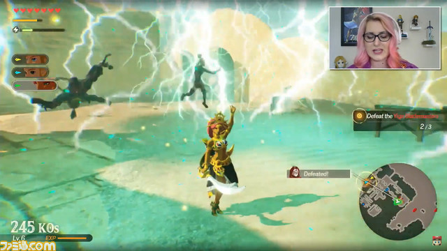 『ゼルダ無双 厄災の黙示録』ゼルダやウルボザの戦闘シーンが公開。『ブレス オブ ザ ワイルド』を踏襲したマップ画面やアイテム画面も