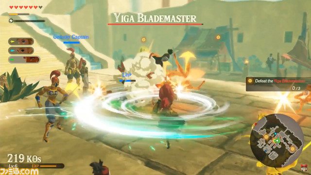 ゼルダ無双 厄災の黙示録 ゼルダやウルボザの戦闘シーンが公開 ブレス オブ ザ ワイルド を踏襲したマップ画面やアイテム画面も ファミ通 Com