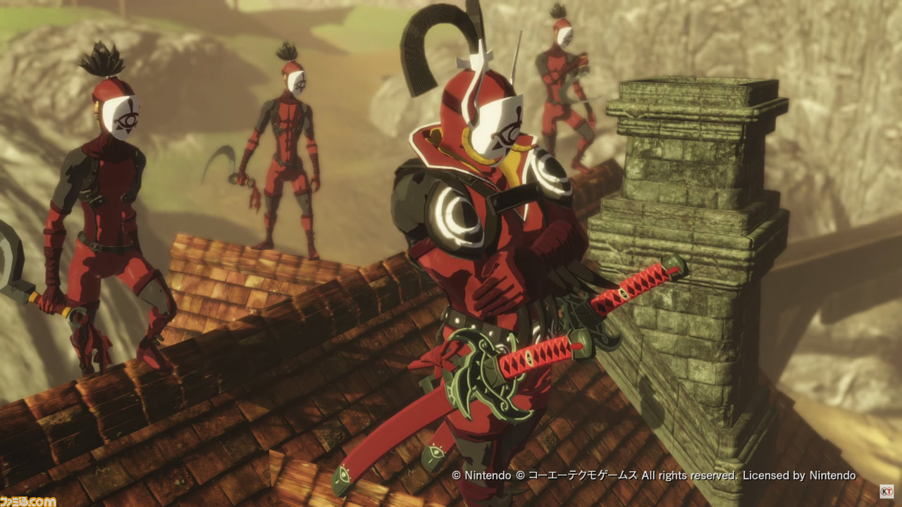 ゼルダ無双 厄災の黙示録 100年前にイーガ団総長コーガ様がいた ローブをかぶった謎の男の姿も ファミ通 Com