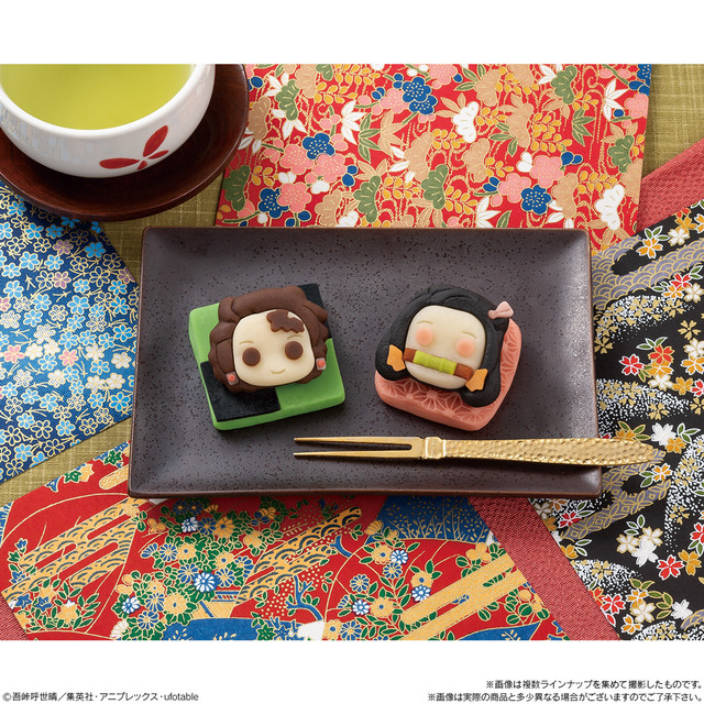 『鬼滅の刃』和洋スイーツが登場。炭治郎や禰豆子などが練り切り、タルトになって全国のローソンで10月20日より販売