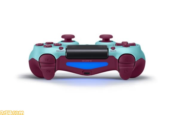 PS4 ワイヤレス コントローラー　dualshock4 ベリーブルー　ゲオ限定