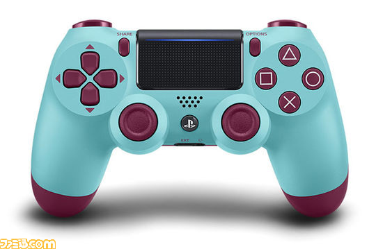 PS4用コントローラーゲオ限定カラー“ベリー・ブルー”が再販決定。10月 