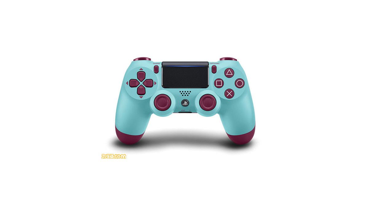 ps4コントローラー(DUALSHOCK4)ゲオ限定ベリーブルー