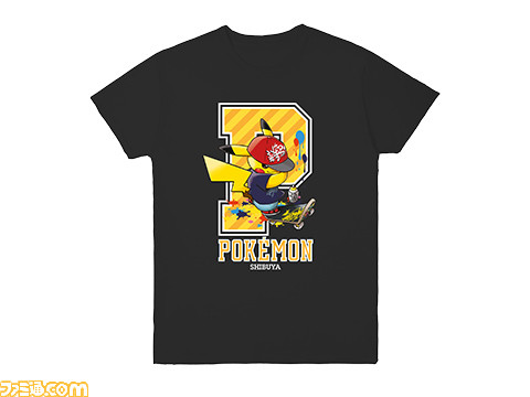 渋谷ポケモンセンター限定　ポケモンデザインラボ　ピカチュウ　Tシャツ　XLサイズ