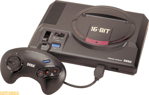 家庭用ゲーム本体MEGA DRIVE 16BIT