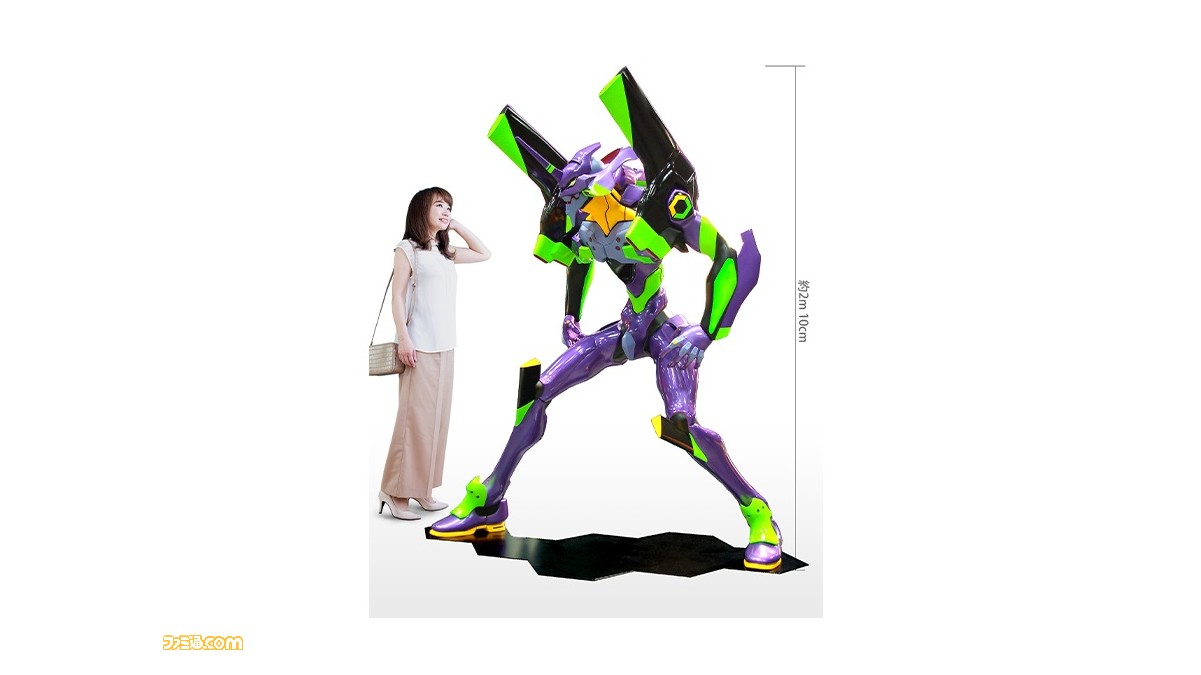 エヴァンゲリオン』初号機の2m超えフィギュアが登場。お値段は約170万