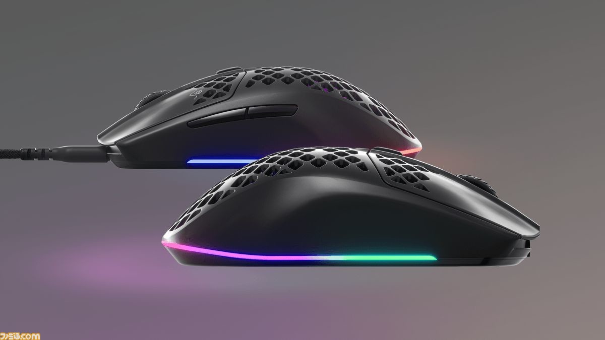 Steelseries 超軽量ゲーミングマウス Aerox 3 Aerox 3 Wireless を発表 新型センサー搭載で最速のマウス動作を最適化 ファミ通 Com