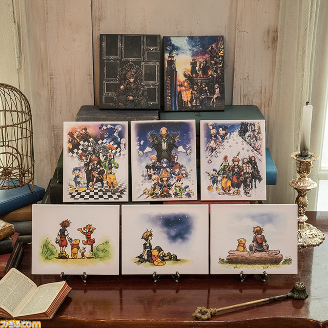 『キングダム ハーツ』モチーフの『一番くじ KINGDOM HEARTS~Second Memory~』が本日(11/4)発売。ソラとロクサスのスタチュー、キーブレード型ナイフとフォークなど