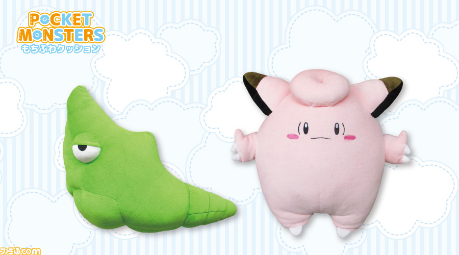 ポケモン トランセル ピッピ のもちふわぬいぐるみが登場 もちっとふわっと 心地の良い感触が楽しめる ゲーム エンタメ最新情報のファミ通 Com