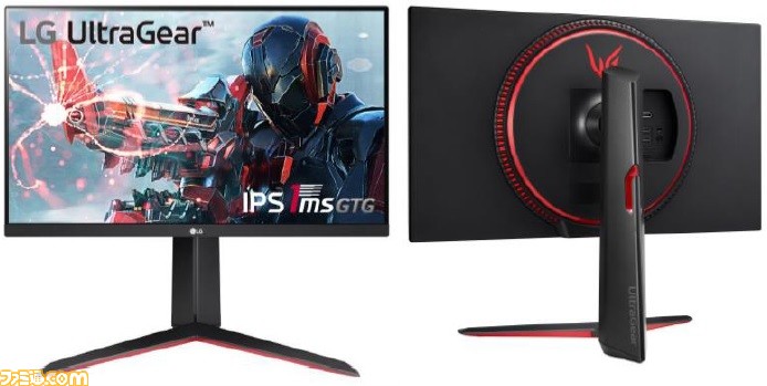 Lg リフレッシュレート144hz 応答速度1msのゲーミングモニターを11月28日に発売 27インチ 27gn650 B と23 8インチ 24gn650 B の2モデル ファミ通 Com