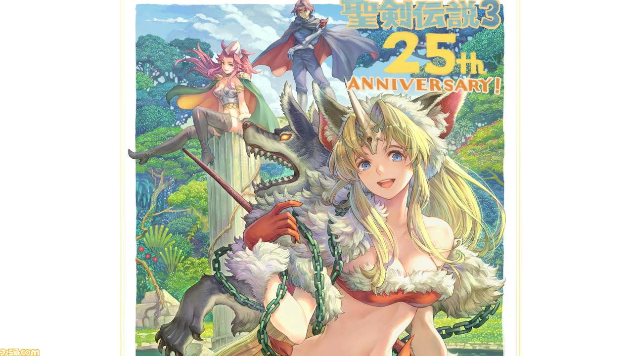 聖剣伝説3』25周年主人公人気投票の1位はリースに。フェンリルナイト姿