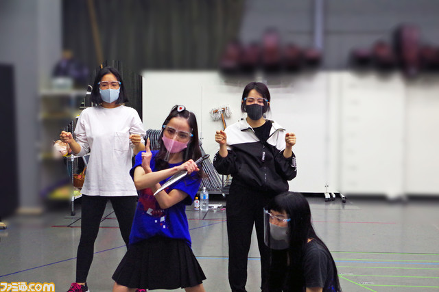 『新サクラ大戦 the Stage』稽古場リポート。女性だけの舞台でくり広げられる、殺陣とダンスと歌と演技のフルコース!