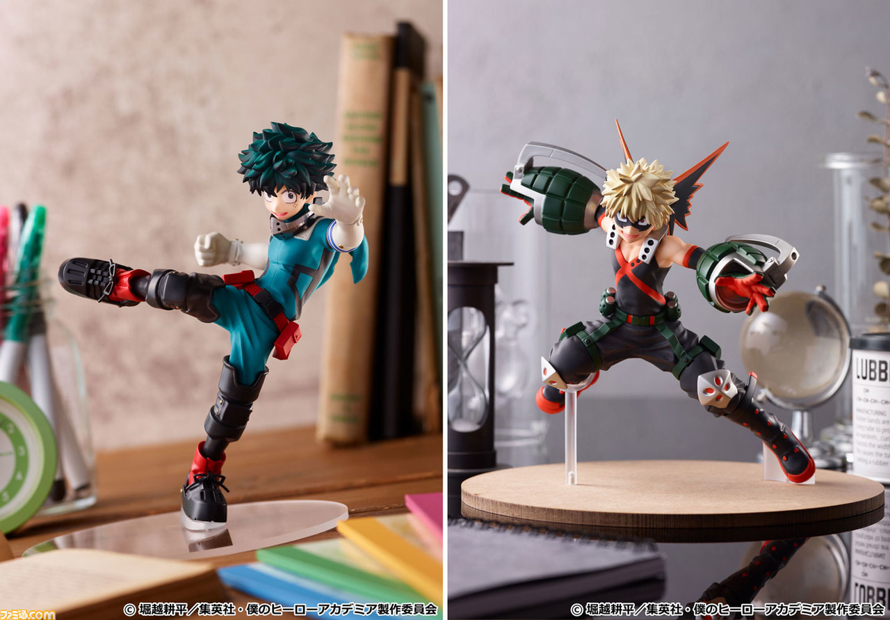 ヒロアカ』緑谷出久と爆豪勝己がお手頃価格のフィギュアシリーズ“POP