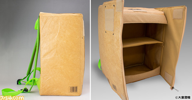 『映像研には手を出すな!』作者・大童澄瞳氏がデザインした“ダンボールリュック”の予約受付がスタート。外観の素材感もリアルに再現