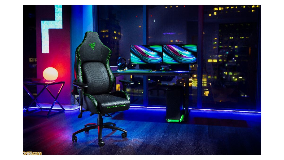 ゲーミングブランドRazerより、初エルゴノミックゲーミングチェア 