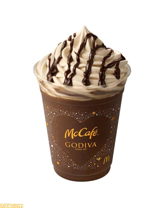 マクドナルド Godiva ゴディバ コラボのチョコレートフラッペが新登場 11月25日よりマックカフェにて期間限定販売 ファミ通 Com