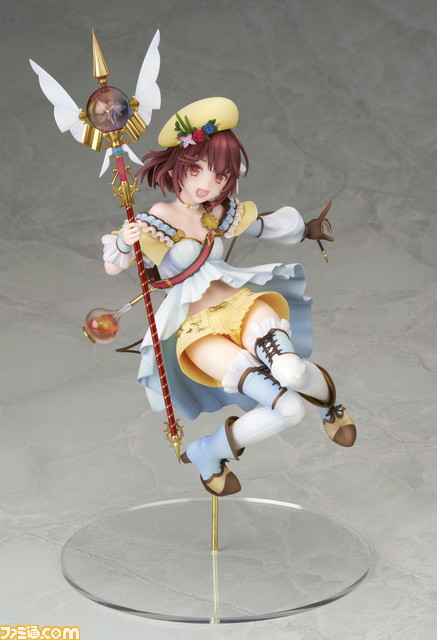 『ソフィーのアトリエ』ソフィーのフィギュアが発売決定。風で揺れる髪先や衣装を忠実に表現
