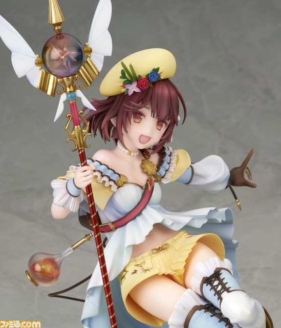 『ソフィーのアトリエ』ソフィーのフィギュアが発売決定。風で揺れる髪先や衣装を忠実に表現