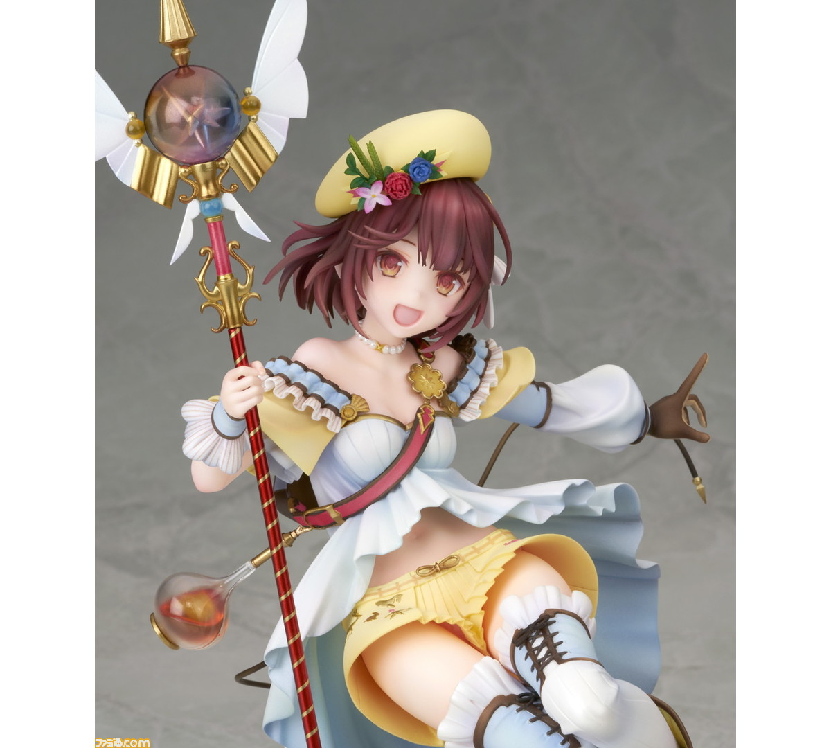 『ソフィーのアトリエ』ソフィーのフィギュアが発売決定。風で揺れる髪先や衣装を忠実に表現