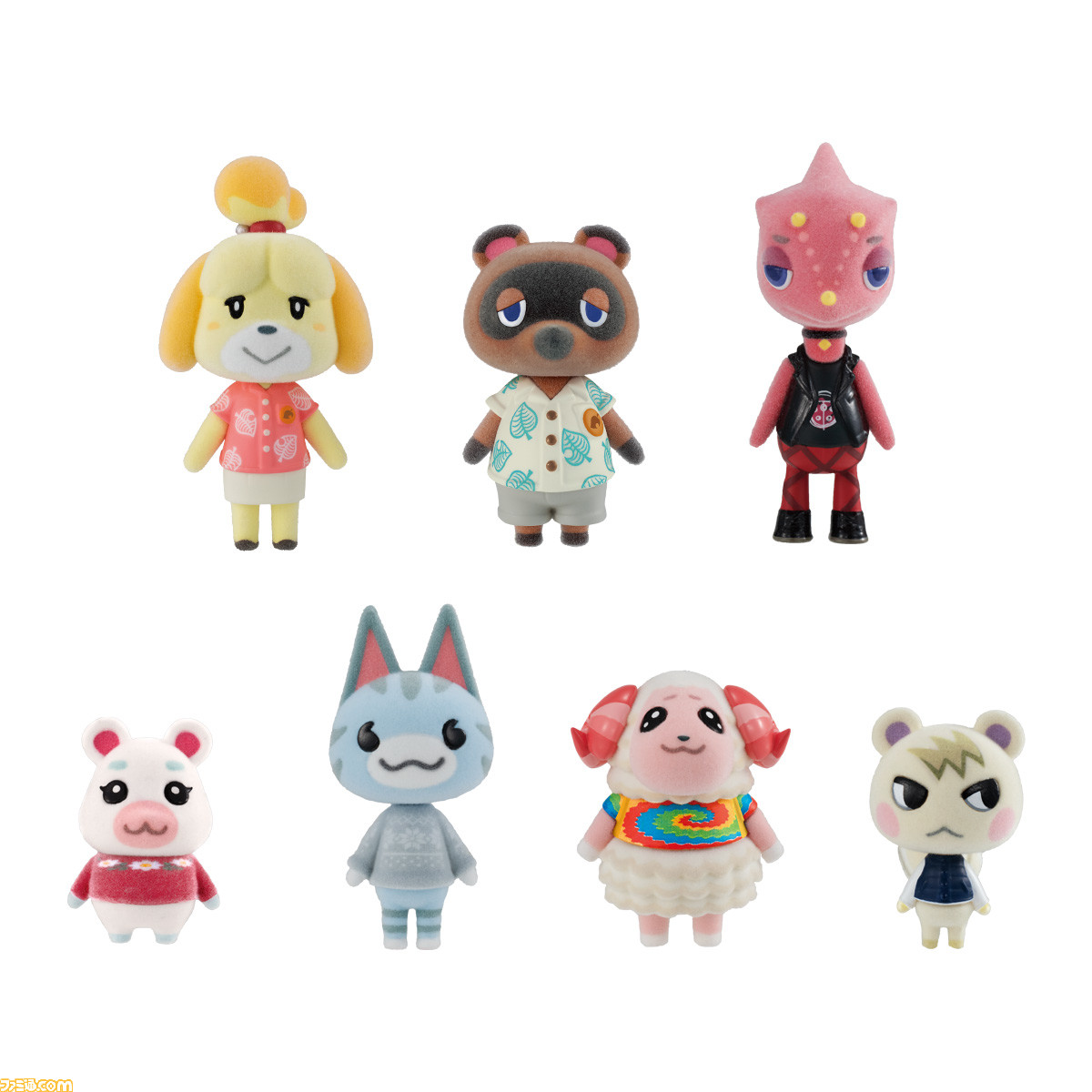 『あつ森』住民たちがフロッキードールとなって登場。しずえ、たぬきち、ちゃちゃまるなど、全7種がラインアップ!【あつまれ どうぶつの森】