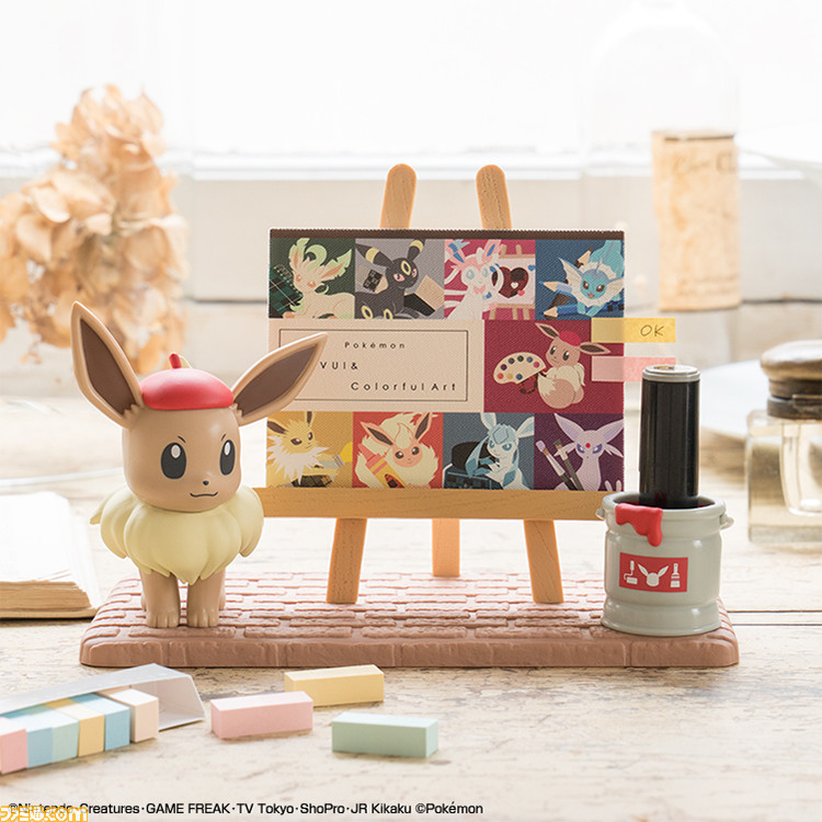 ポケモン イーブイをモチーフにした 一番くじ Pokemon Eievui Colorful Art が本日 11 21 発売 ベレー帽姿がかわいすぎる ゲーム エンタメ最新情報のファミ通 Com