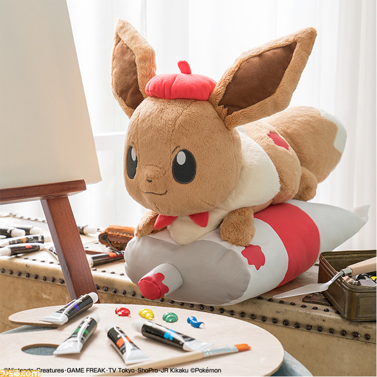 ポケモン イーブイをモチーフにした 一番くじ Pokemon Eievui Colorful Art が本日 11 21 発売 ベレー帽姿がかわいすぎる ゲーム エンタメ最新情報のファミ通 Com