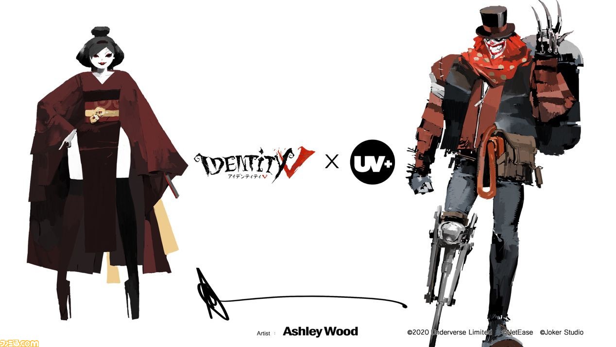 Identity 第五人格 Underverseコラボアクションフィギュア予約受付開始 道化師 芸者が1 6スケールで立体化 ファミ通 Com