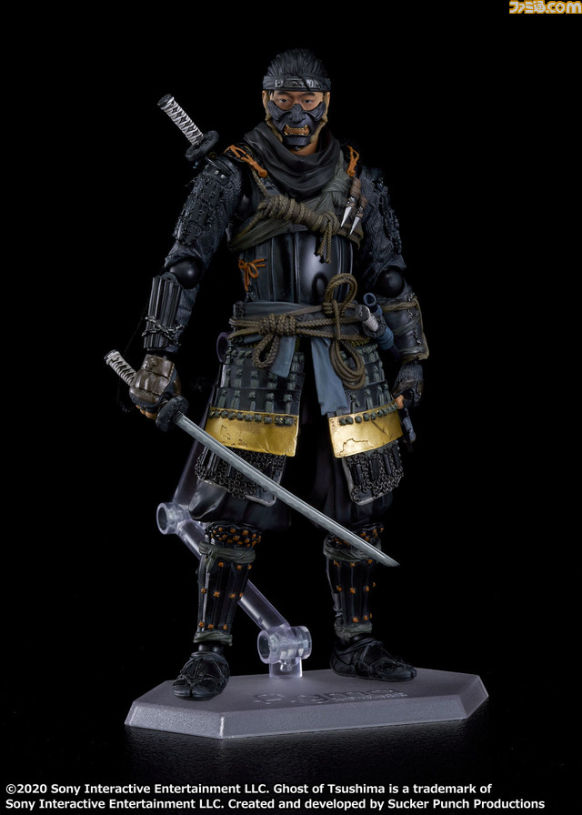 『ゴースト オブ ツシマ』figma“坂井仁”発売決定! 対馬の冥人が誉れある可動フィギュアに