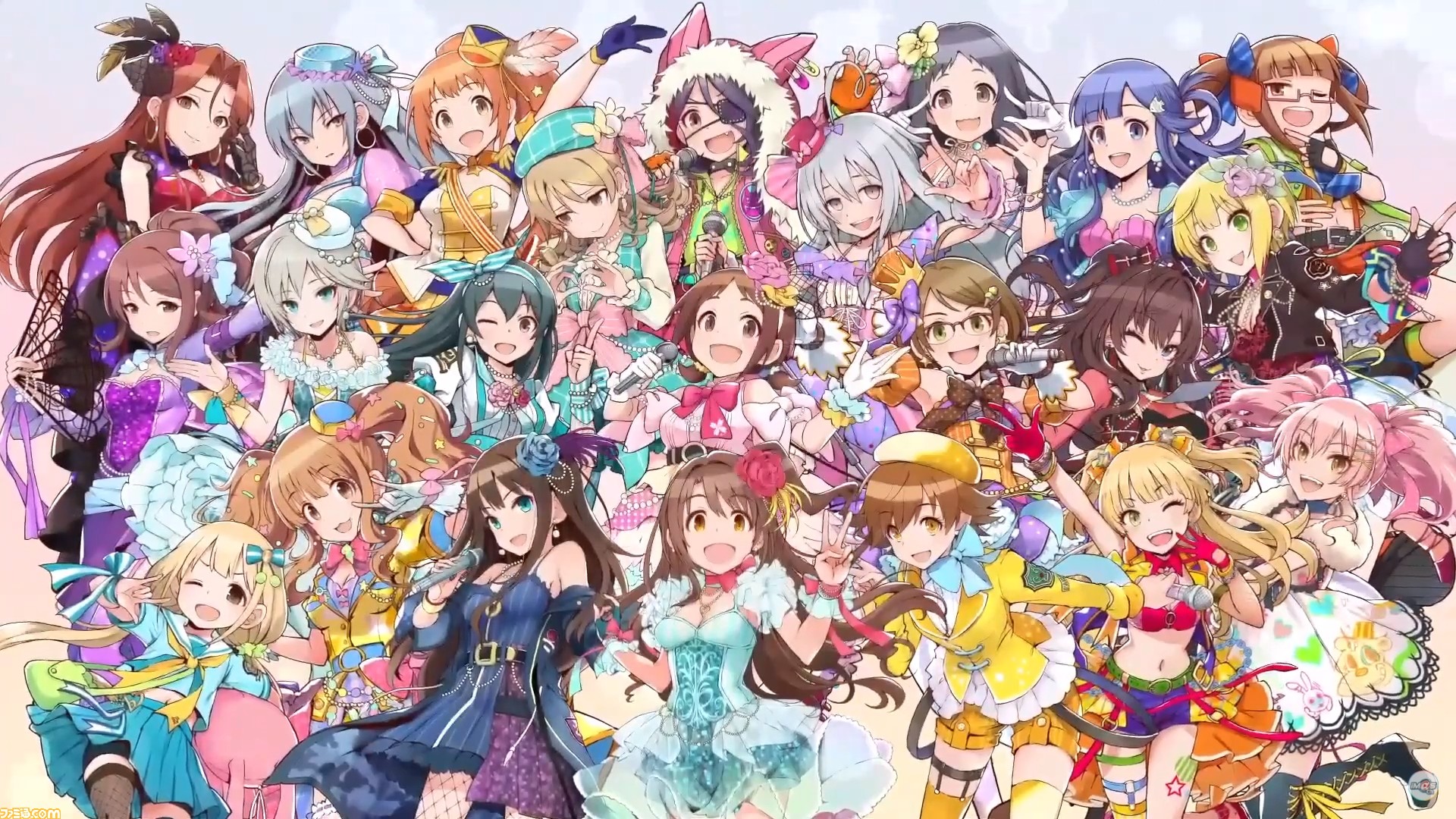 ポプマス 島村卯月 大石泉 浅利七海など シンデレラガールズ からの初期登場アイドル23人が発表 アイドルマスター 765プロ と Sidem のメンバーもおさらい ファミ通 Com
