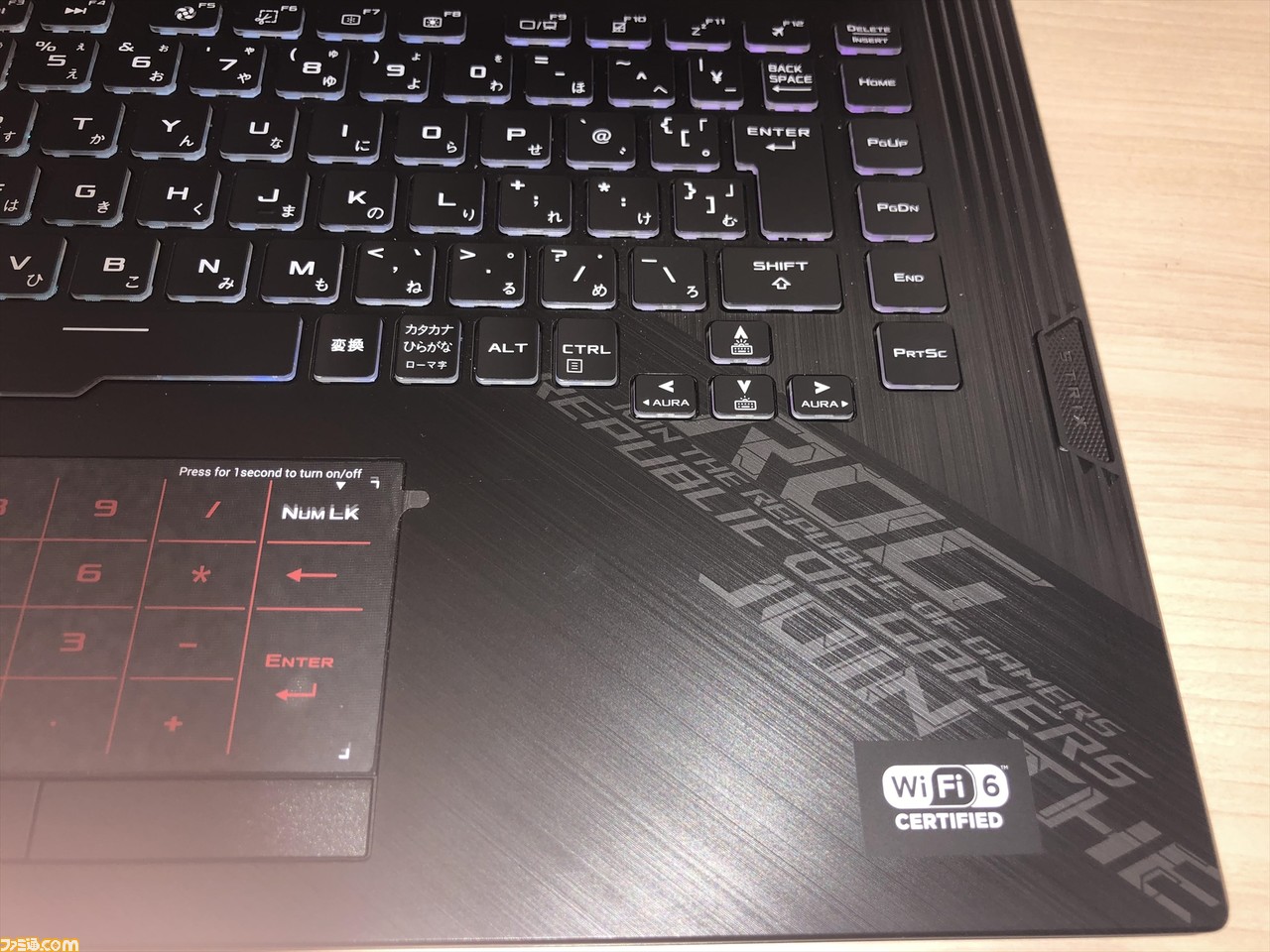 ASUS ROG Strix G15 G512LV】実機レビュー。144Hzのモニター＆強力な