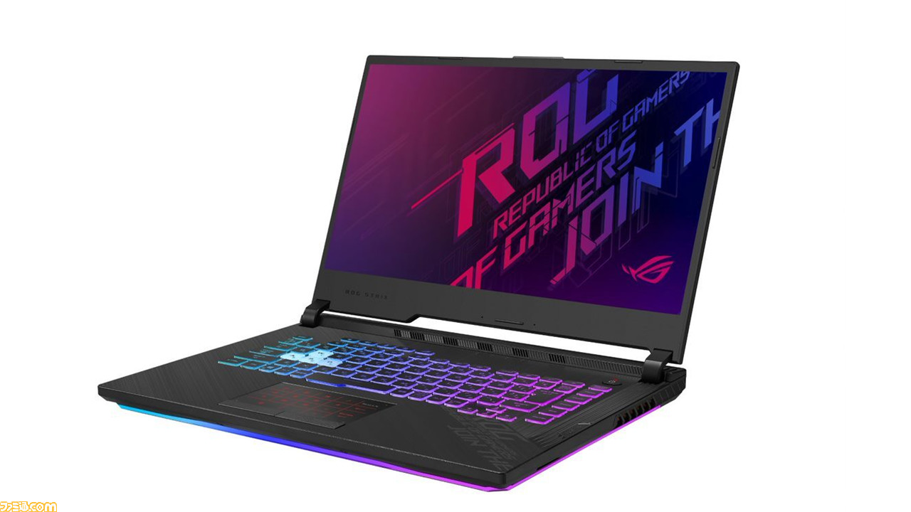 ASUS ROG Strix G15 G512LV】実機レビュー。144Hzのモニター
