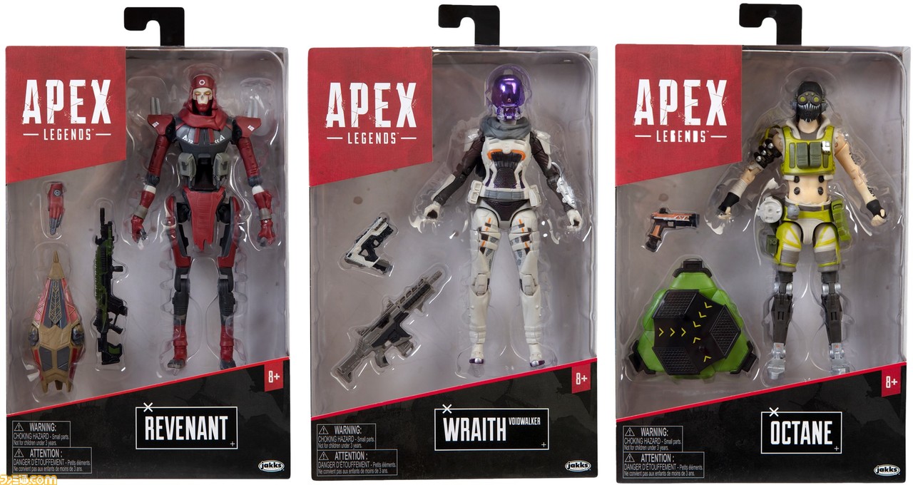 Apex Legends レヴナント オクタンのアクションフィギュアやネッシーのぬいぐるみなど関連グッズ第二弾が21年1月21日より順次発売 ファミ通 Com