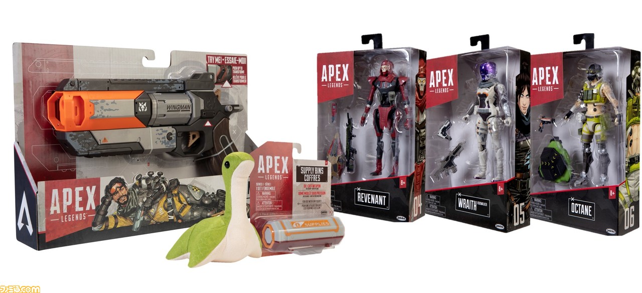 Apex Legends レヴナント オクタンのアクションフィギュアやネッシーのぬいぐるみなど関連グッズ第二弾が21年1月21日より順次発売 ファミ通 Com