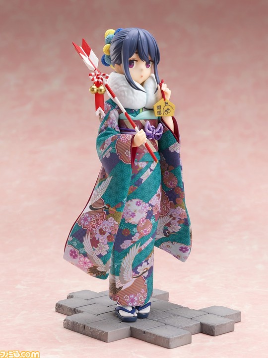 予約販売品】 ゆるキャン△ 各務原なでしこ 振袖 1/7スケール