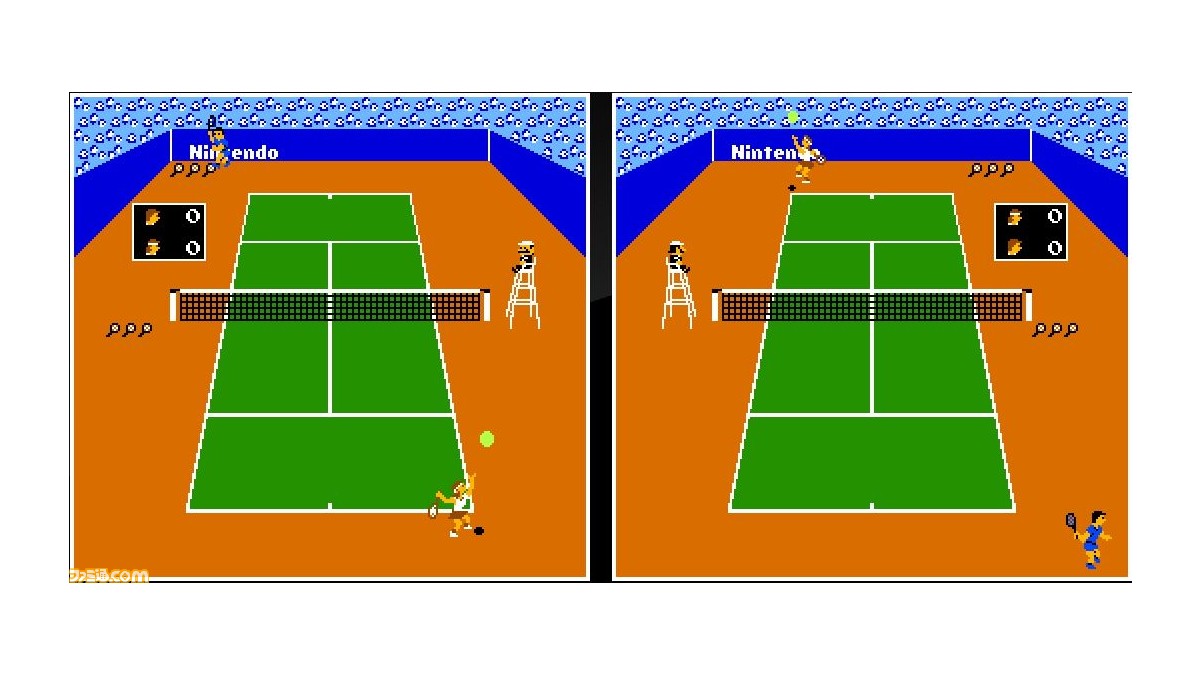 アーケードアーカイブス VS. テニス』12月18日に配信。ショットとロブ