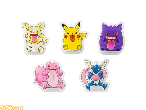 ポケモン ゲッコウガ ワンパチ ゲンガーなど べろ が特徴的なポケモンたちのグッズが多数登場 ゲーム エンタメ最新情報のファミ通 Com