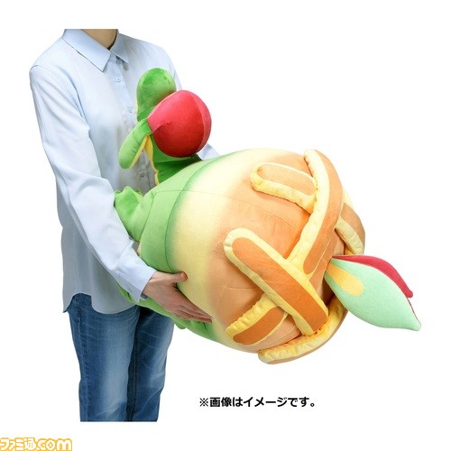 ポケモン剣盾】タルップルの等身大もっちりぬいぐるみが