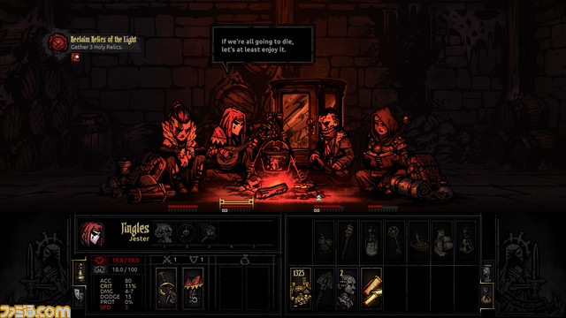 Epic Gamesストア、『ダーケストダンジョン』無料配布を12月27日1時まで実施。ゴシックなローグライクRPG最大の敵は“ストレス”