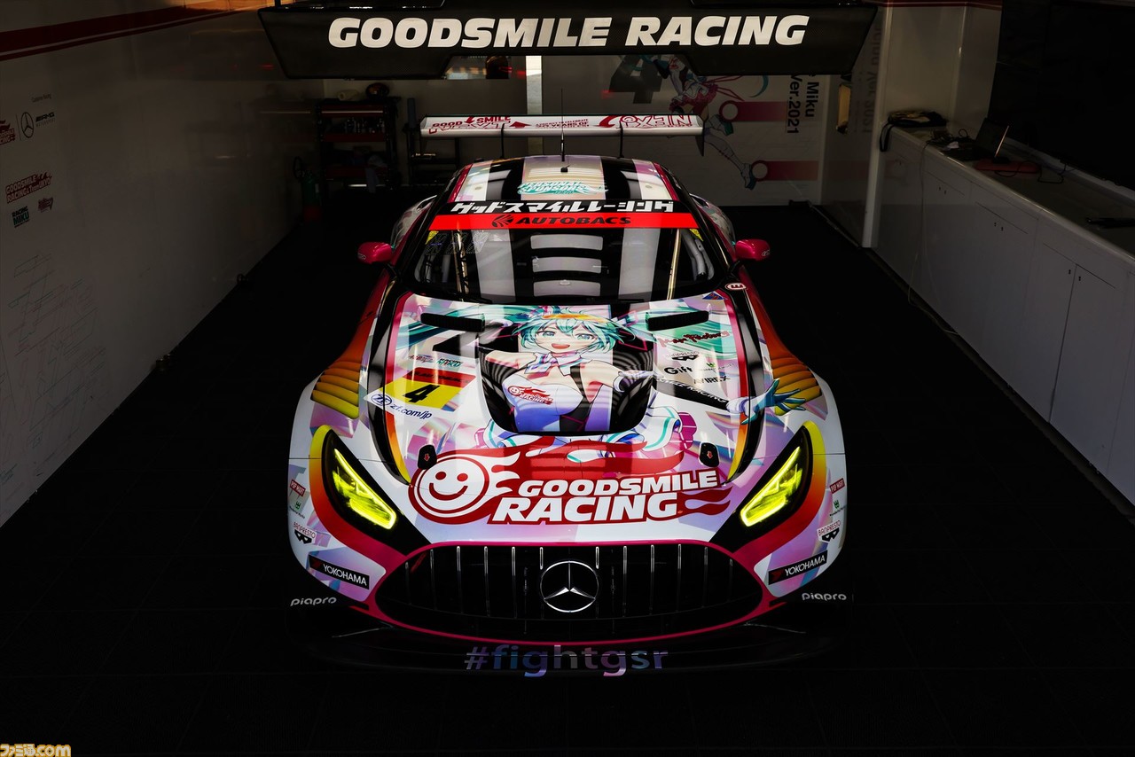 初音ミク レーシングver 21デザインがお披露目 Gsrがsuper Gt 21 Gt300クラスへの参戦を発表 ファミ通 Com